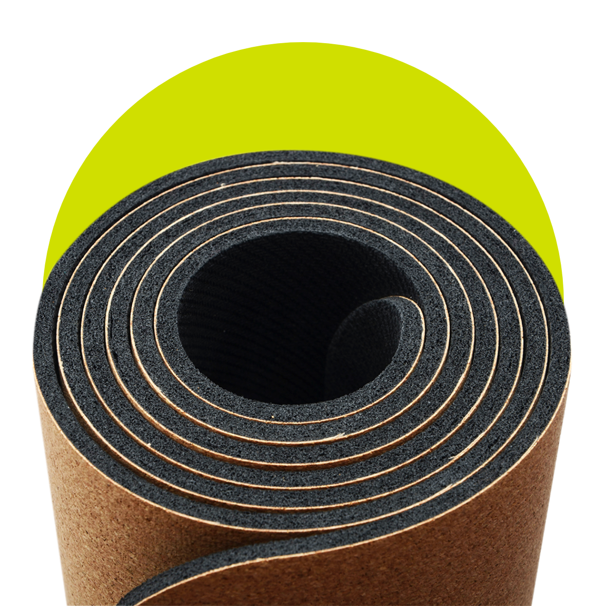 Natural Cork Yoga Mat non-slip