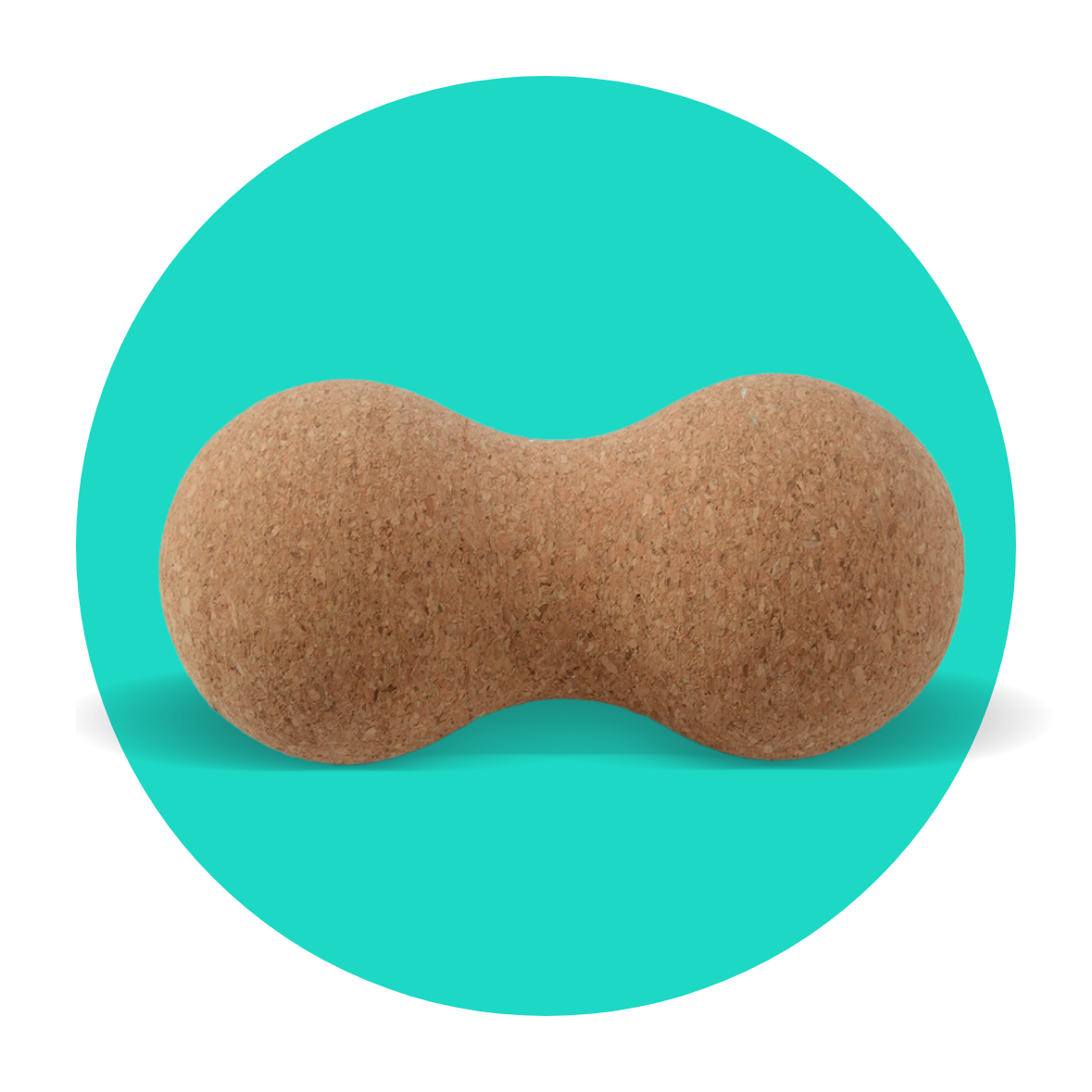 10 cm Peanut Cork Massage Ball double ball