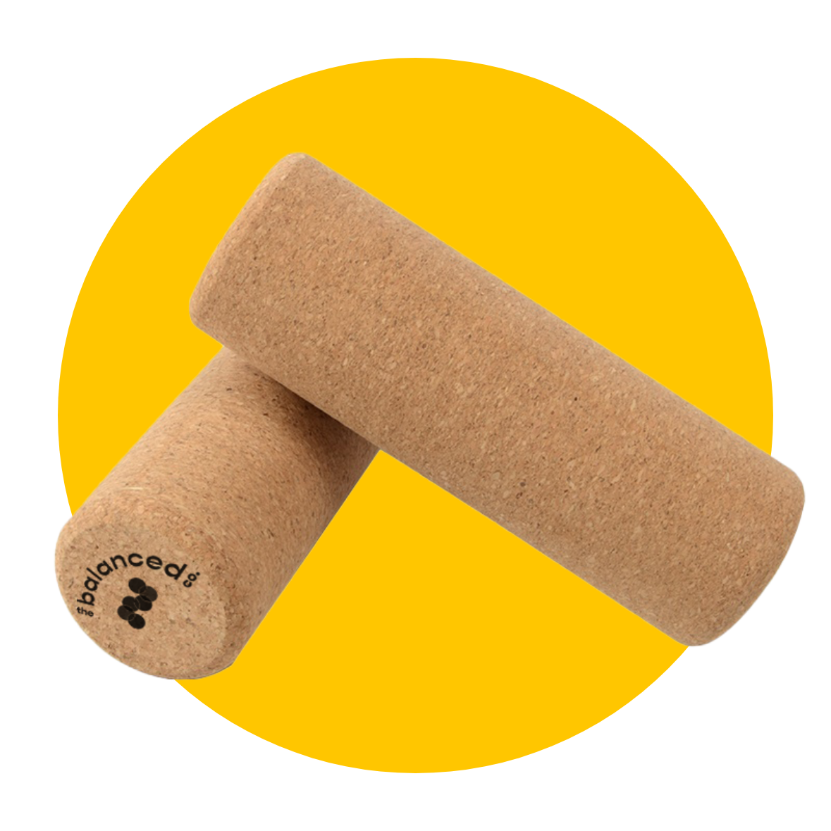 Natural Cork Cylinder Roller